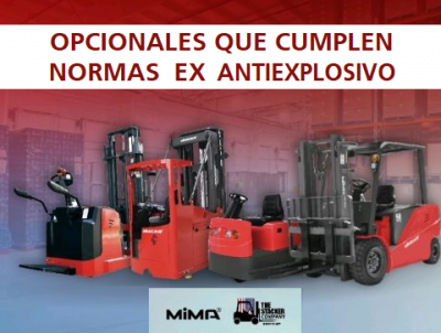 Lnea de Equipos MIMA. Se adaptan a Normas Antiexplosivo EX